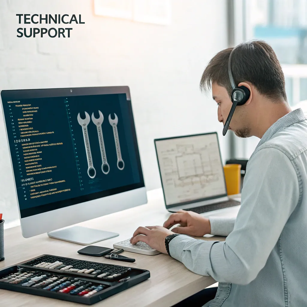 Technical Support Illustration